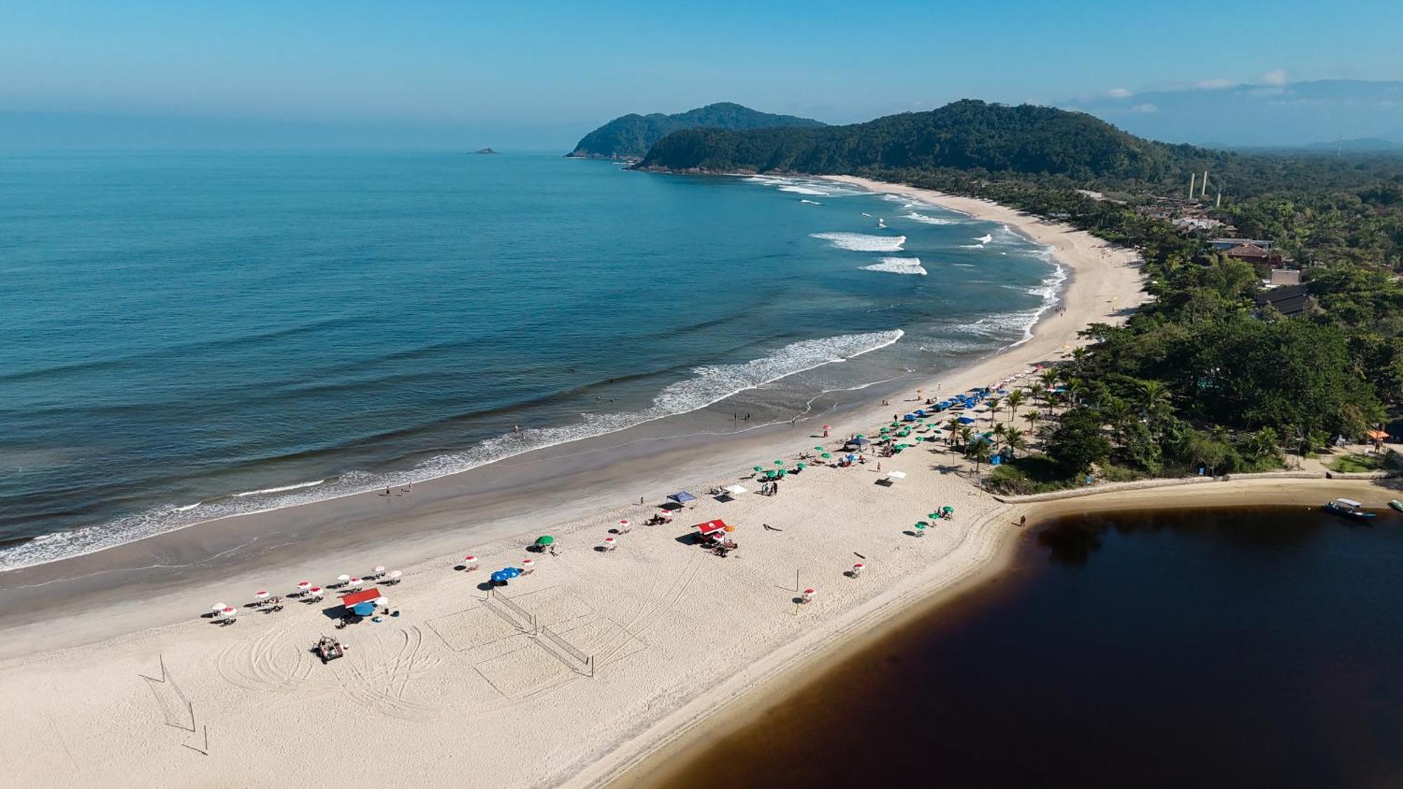 Casa Una A Beira Rio - Barra Do Una - 450M Da Praia Vila Sao Sebastiao  Exterior foto