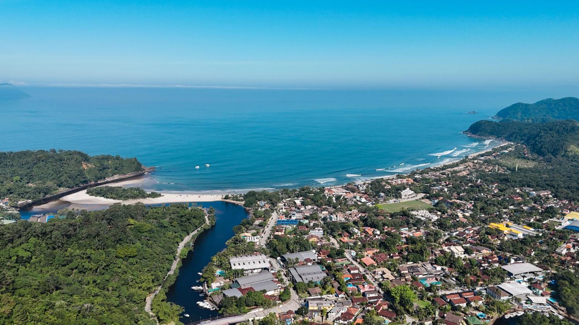 Casa Una A Beira Rio - Barra Do Una - 450M Da Praia Vila Sao Sebastiao  Exterior foto