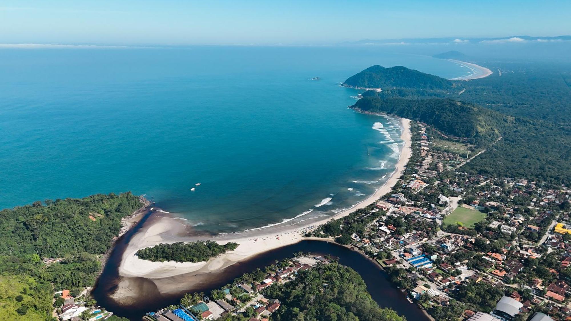 Casa Una A Beira Rio - Barra Do Una - 450M Da Praia Vila Sao Sebastiao  Exterior foto